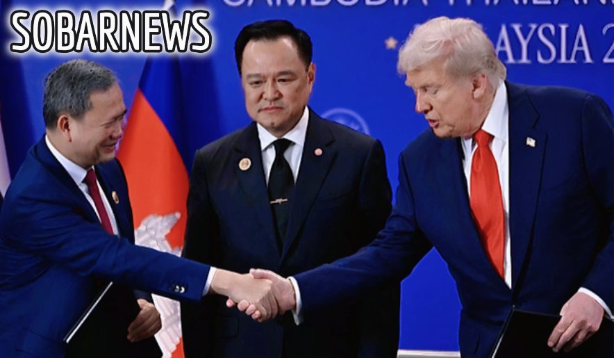 Donald Trump Tandatangani “Perjanjian Damai Kuala Lumpur” antara Thailand dan Kamboja