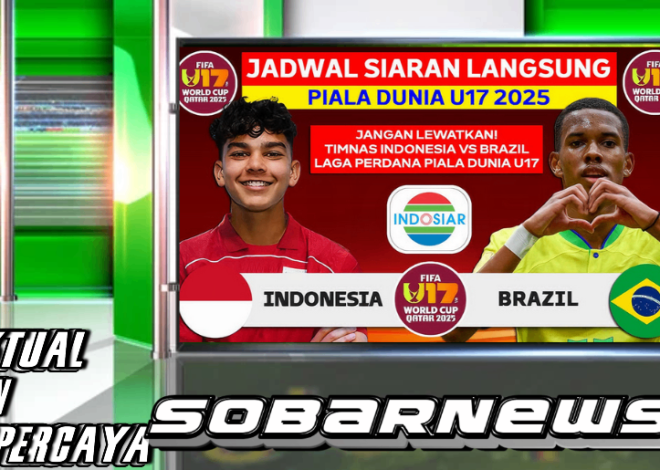 Garuda Muda Lawan Samba Boys! Cek Jadwal Indonesia vs Brasil dan Fakta Menariknya