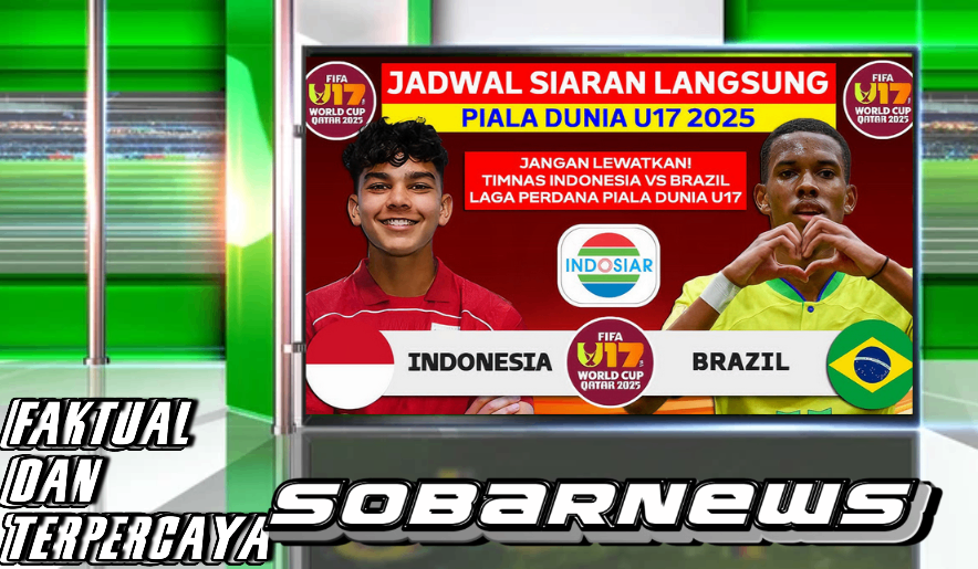 Garuda Muda Lawan Samba Boys! Cek Jadwal Indonesia vs Brasil dan Fakta Menariknya