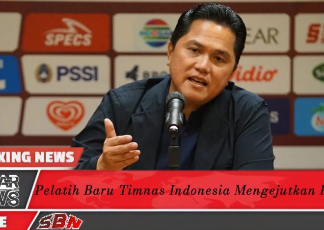 Pelatih Baru Timnas Indonesia Mengejutkan Publik! Strategi Berani & Visi Modern Siap Ubah Wajah Sepak Bola Nasional