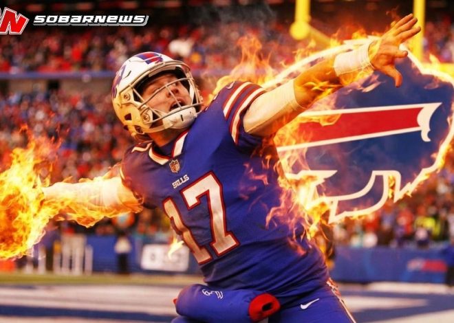 Josh Allen Goes Wild! A Facial Injury Couldn’t Stop His Explosive 6-Touchdown Rampage!