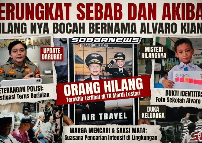 “Tangis Pecah! Penemuan Diduga Alvaro Buka Fakta Mengguncang Lingkungan