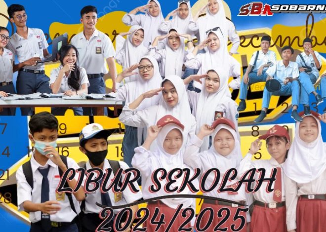 Anak-Anak Bersorak! Jadwal Libur Sekolah Semester Ganjil 2024/2025 Akhirnya Diumumkan!