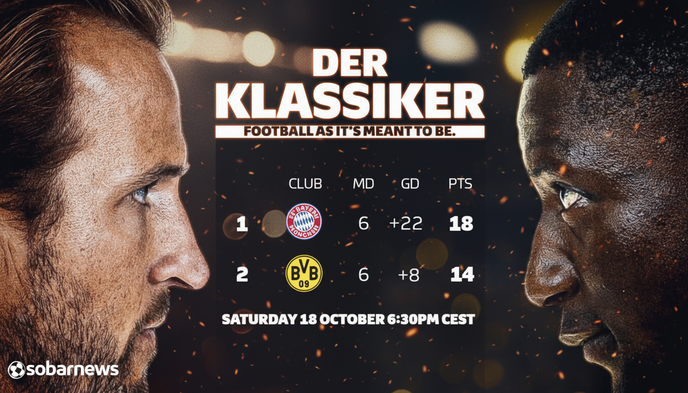 Jadwal Bola Hari Ini, Sabtu 2 November 2025: Big Match Liga Inggris hingga Duel Panas Bayern vs Dortmund!