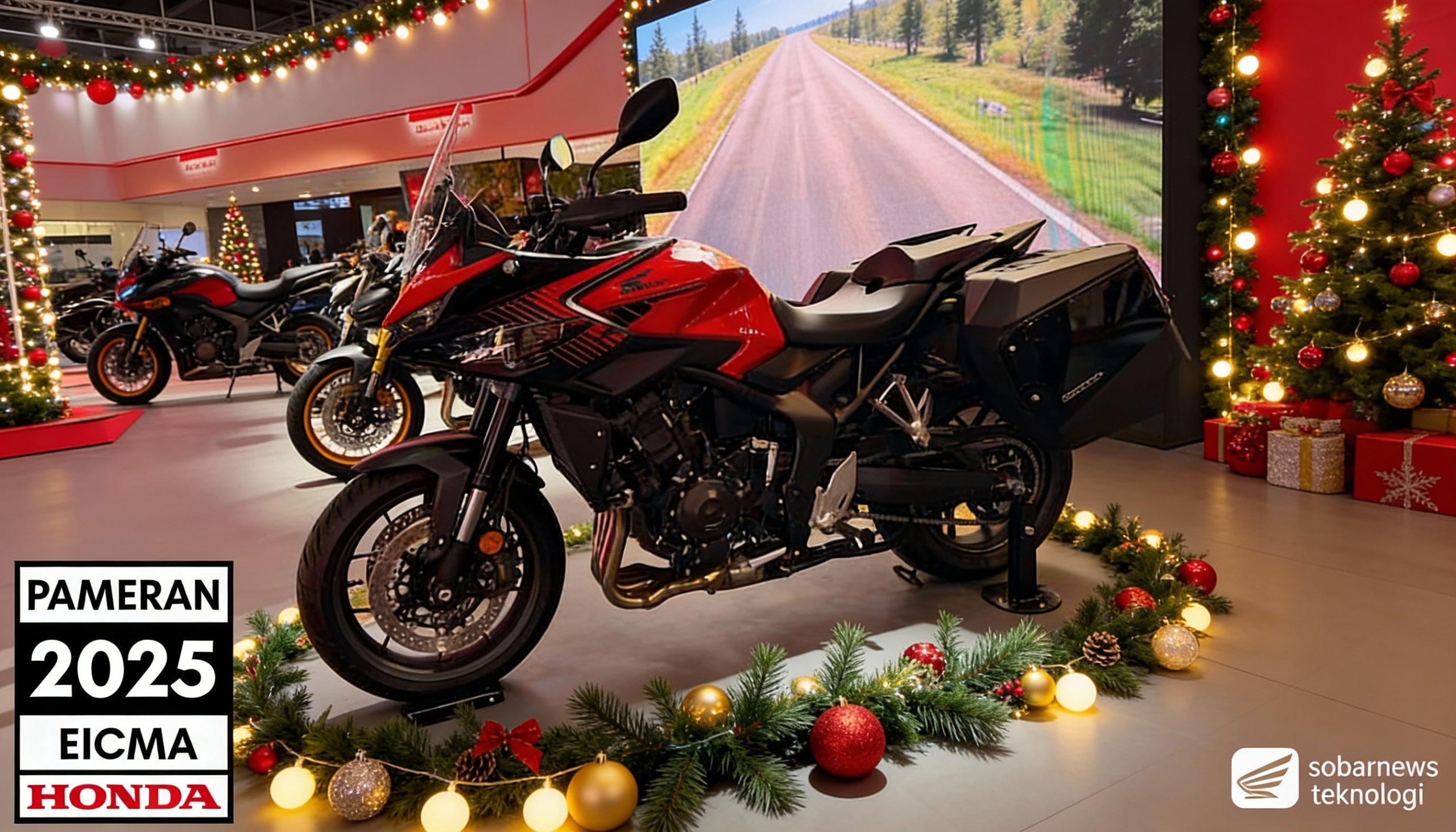 Honda Buka Tirai EICMA 2025: Motor Listrik, Touring, hingga Prototipe Super Bertenaga.