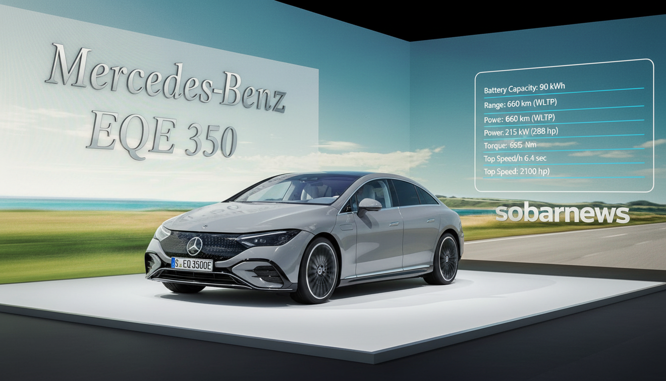 MercedesBenz EQE 350: Sedan Listrik Premium dengan Performa Futuristik