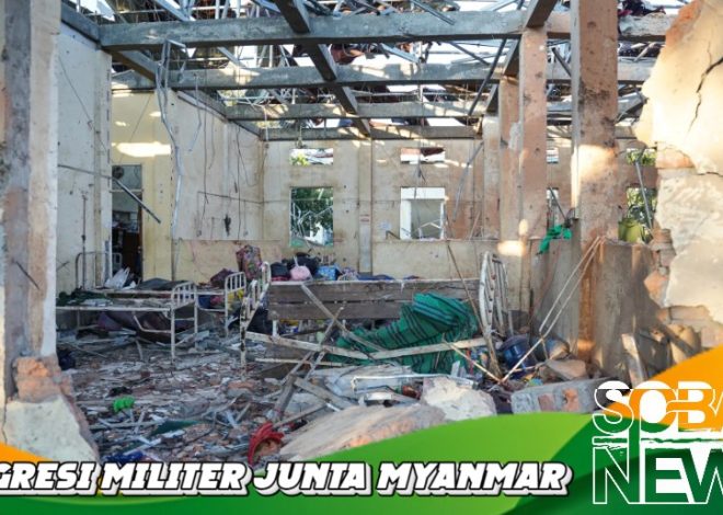 Tragedi Rakhine: Bom Rumah Sakit Myanmar Tewaskan Puluhan Warga Sipil, Junta Tetap Bungkam!