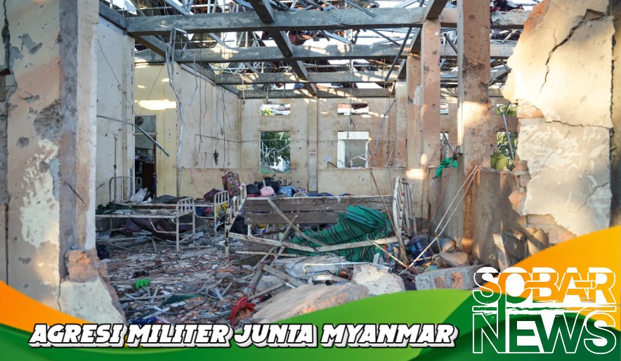 Tragedi Rakhine: Bom Rumah Sakit Myanmar Tewaskan Puluhan Warga Sipil, Junta Tetap Bungkam!