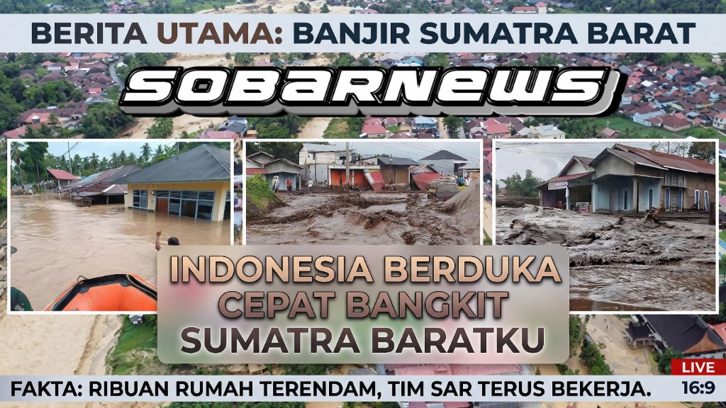 Banjir Bandang Sumatera Barat Ratusan Korban, Ribuan Warga Mengungsi, Dampak Masif Infrastruktur