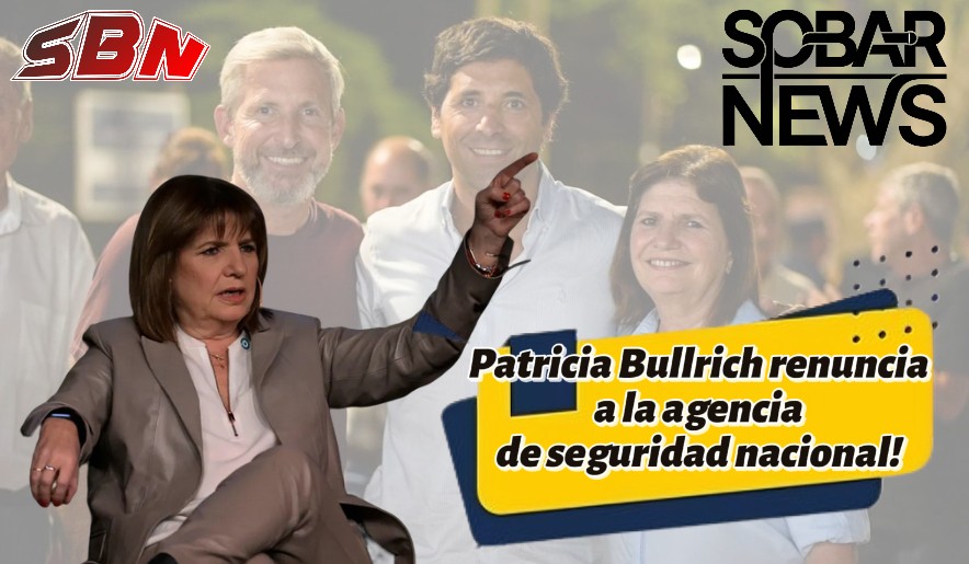 Patricia Bullrich renuncia a la agencia de seguridad nacional! conmovedor, triste decorar.
