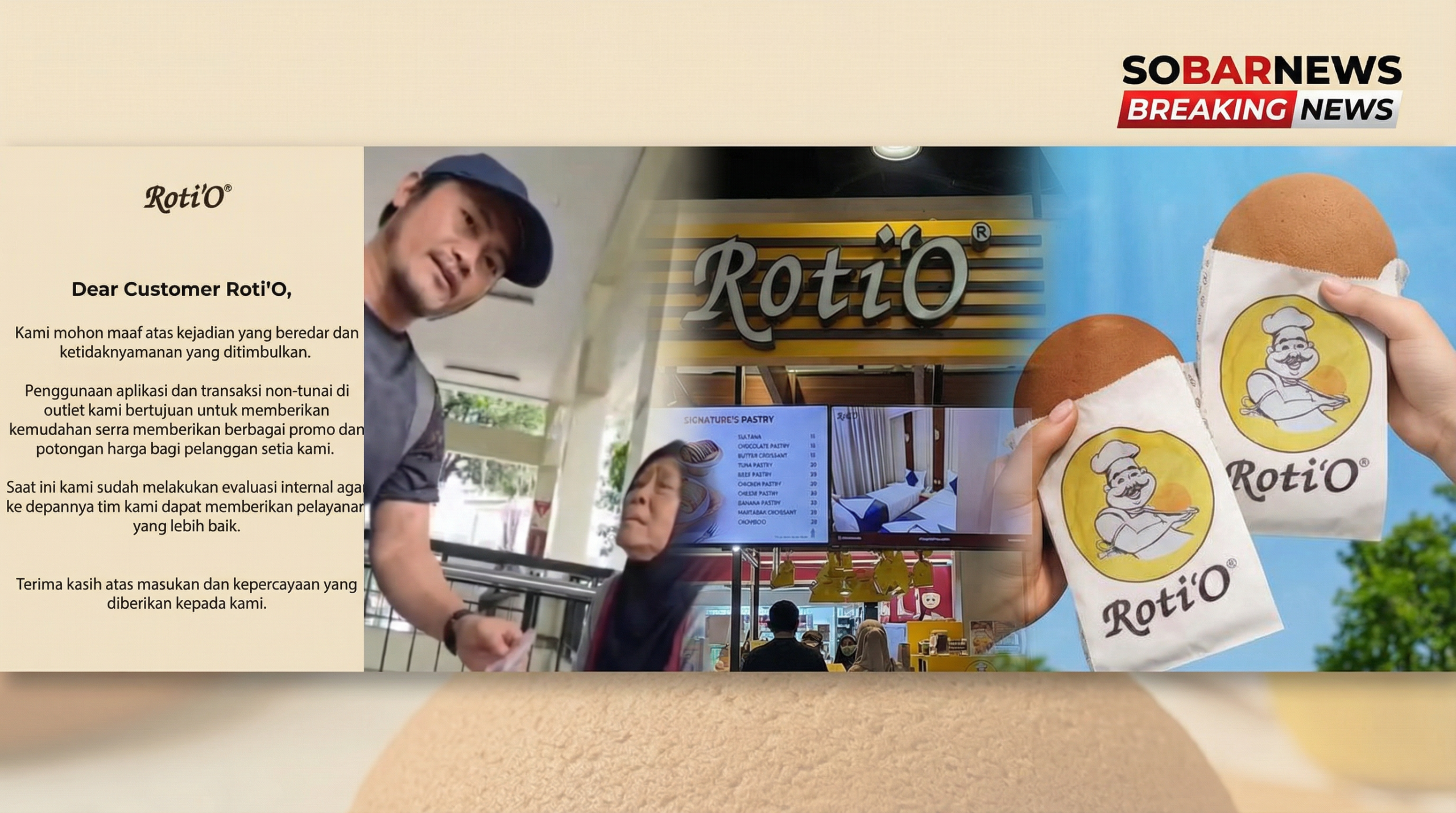 Roti’O Viral: Penolakan Pembayaran Tunai yang Bikin Heboh Publik