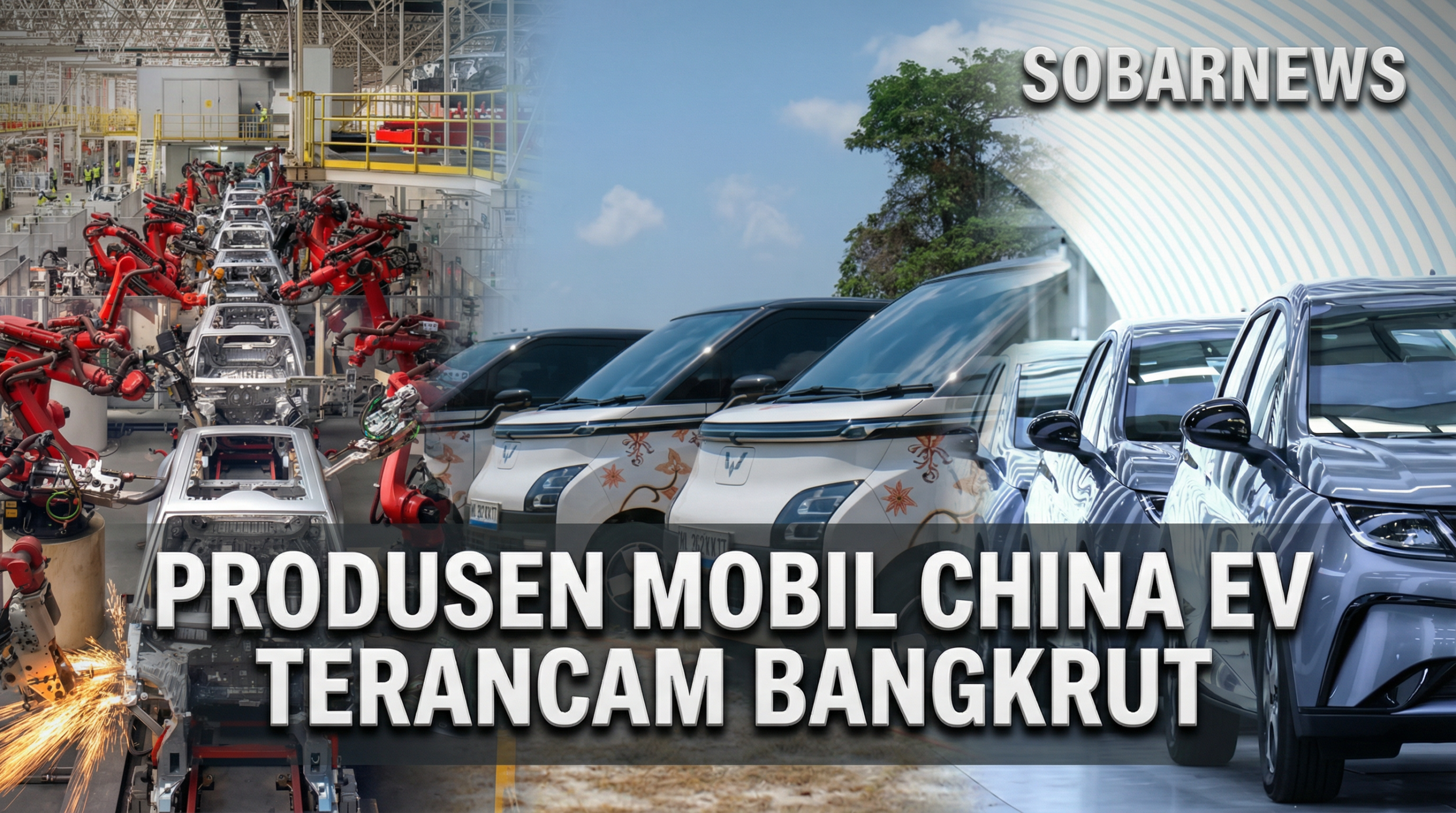 Gelombang Krisis di Industri EV China: Mengapa Banyak Produsen Terancam Bangkrut?