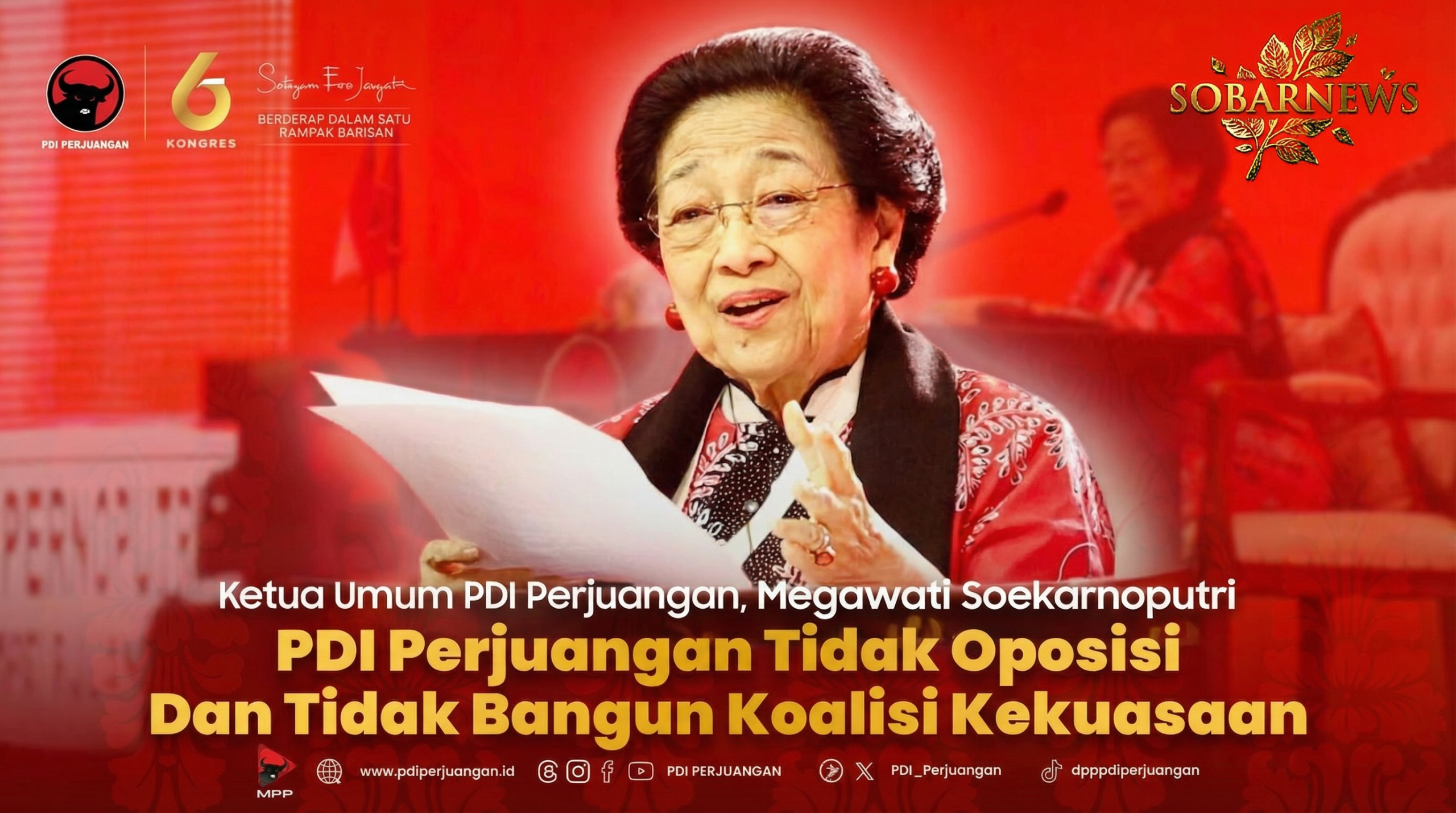 Megawati Turun Tangan! Bangun Dapur Umum untuk Korban Bencana Sumatera, Netizen Terkesima