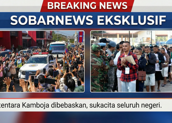 Sukacita Warga Kamboja Sambut Pembebasan 18 Tentara yang Hilang