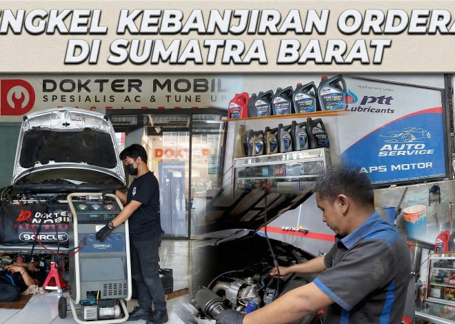 Bengkel di Sumatra Kebanjiran Orderan Mobil Bekas Banjir, Pemilik Gerak Cepat Tangani Kerusakan