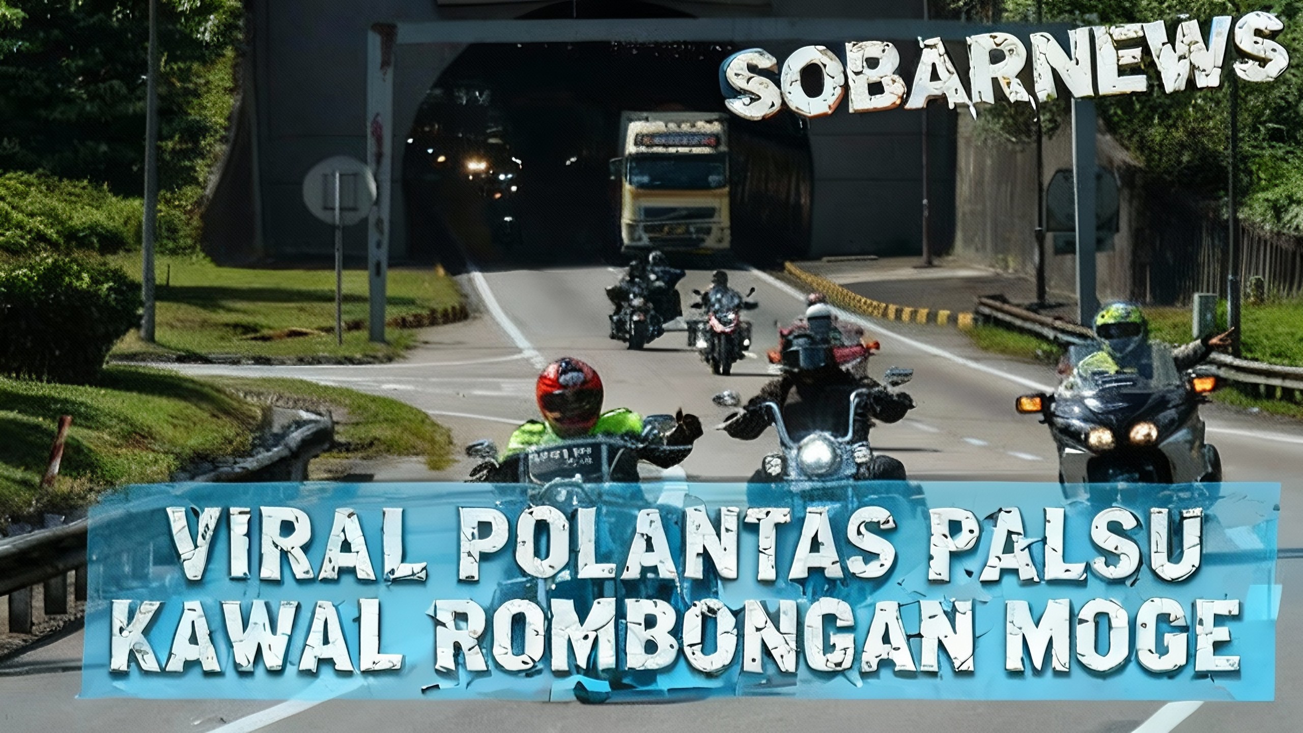 Viral! Polantas Gadungan Kawal Rombongan Moge, Hanya Diminta Minta Maaf!