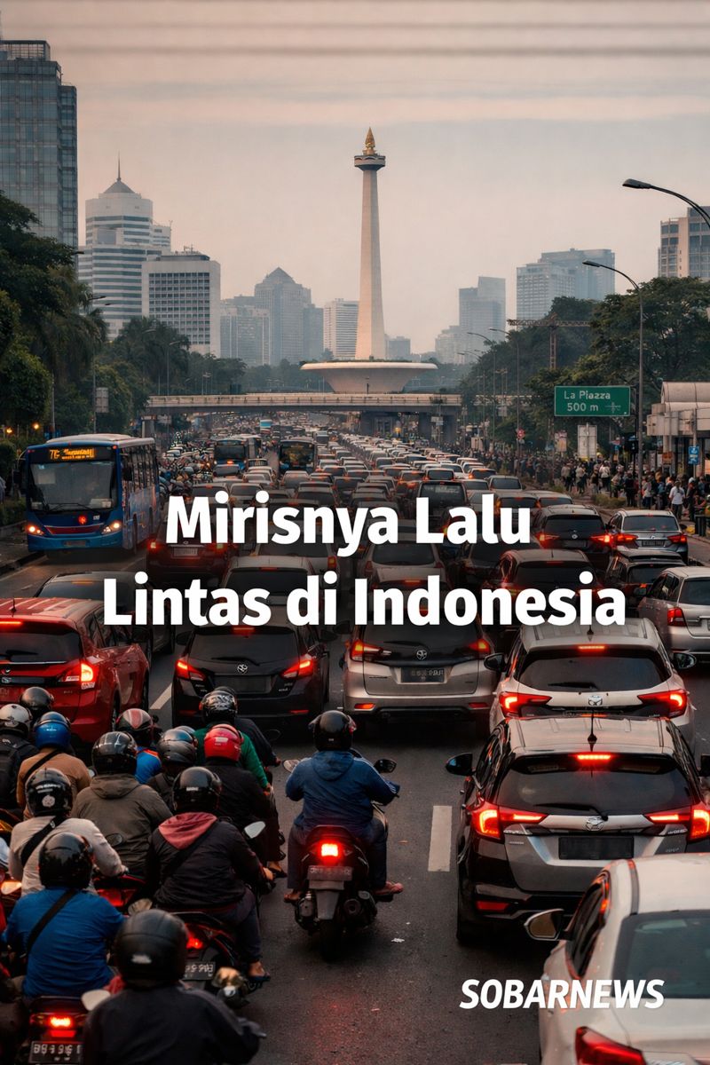 “Wajah Lalu Lintas Indonesia yang Kian Memprihatinkan: Antara Kemacetan, Pelanggaran, dan Minim Kesadaran”