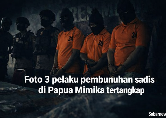 Pembunuhan Sadis Gegerkan Mimika, Polisi Ringkus Tiga Terduga Pelaku !!!