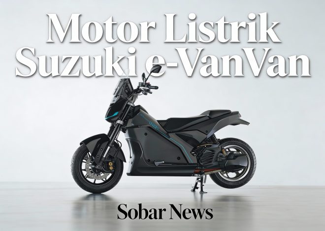 “Nostalgia Bertemu Masa Depan: Suzuki e-VanVan Siap Menyihir Pecinta Motor Listrik”