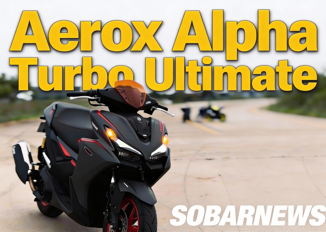 Yamaha Aerox Alpha Turbo: Matic Sporty dengan Performa Agresif