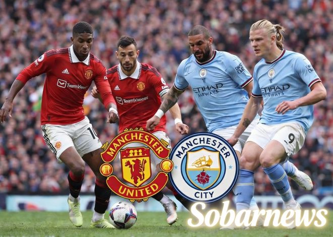 Manchester United membantai Manchester City pada 17 januari