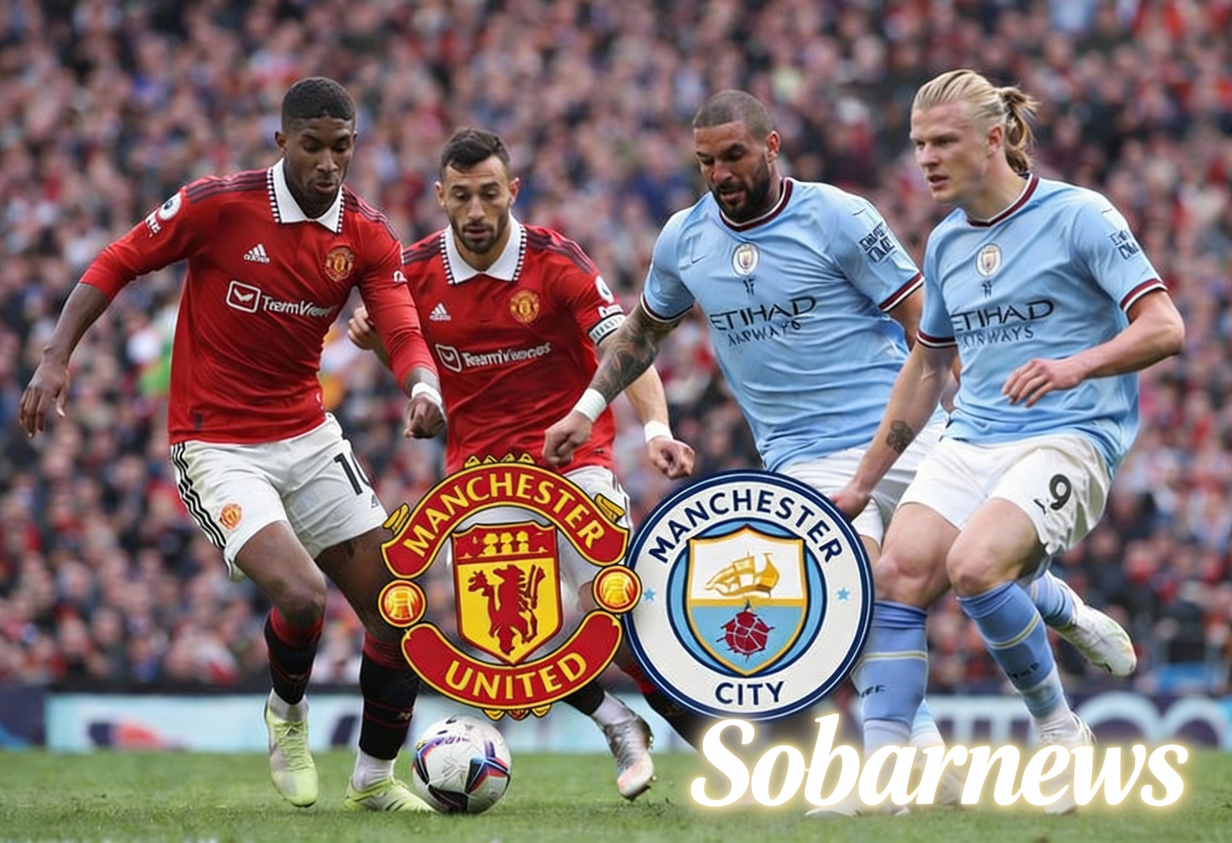 Manchester United membantai Manchester City pada 17 januari