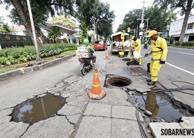 Pemprov DKI Sediakan Layanan Pengaduan Jalan Rusak