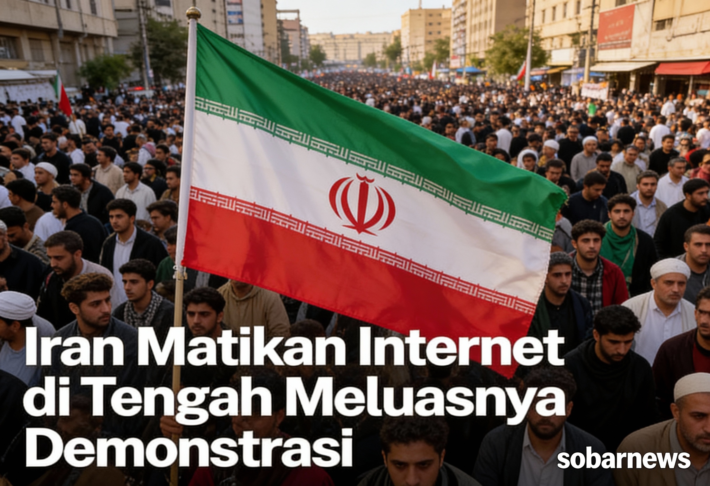 Tanpa Listrik dan Internet, Iran Diguncang Demo Besar-Besaran