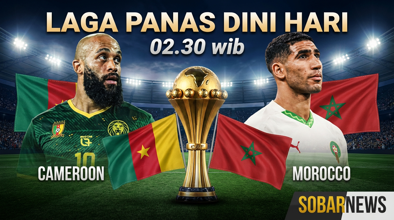 Kamerun vs Maroko: Laga Sengit Penuh Strategi dan Ketegangan