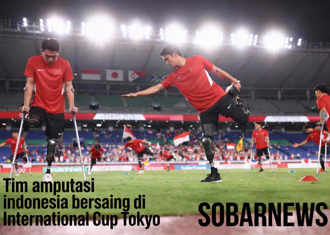 Timnas Amputasi Indonesia Bersaing di International Cup Tokyo