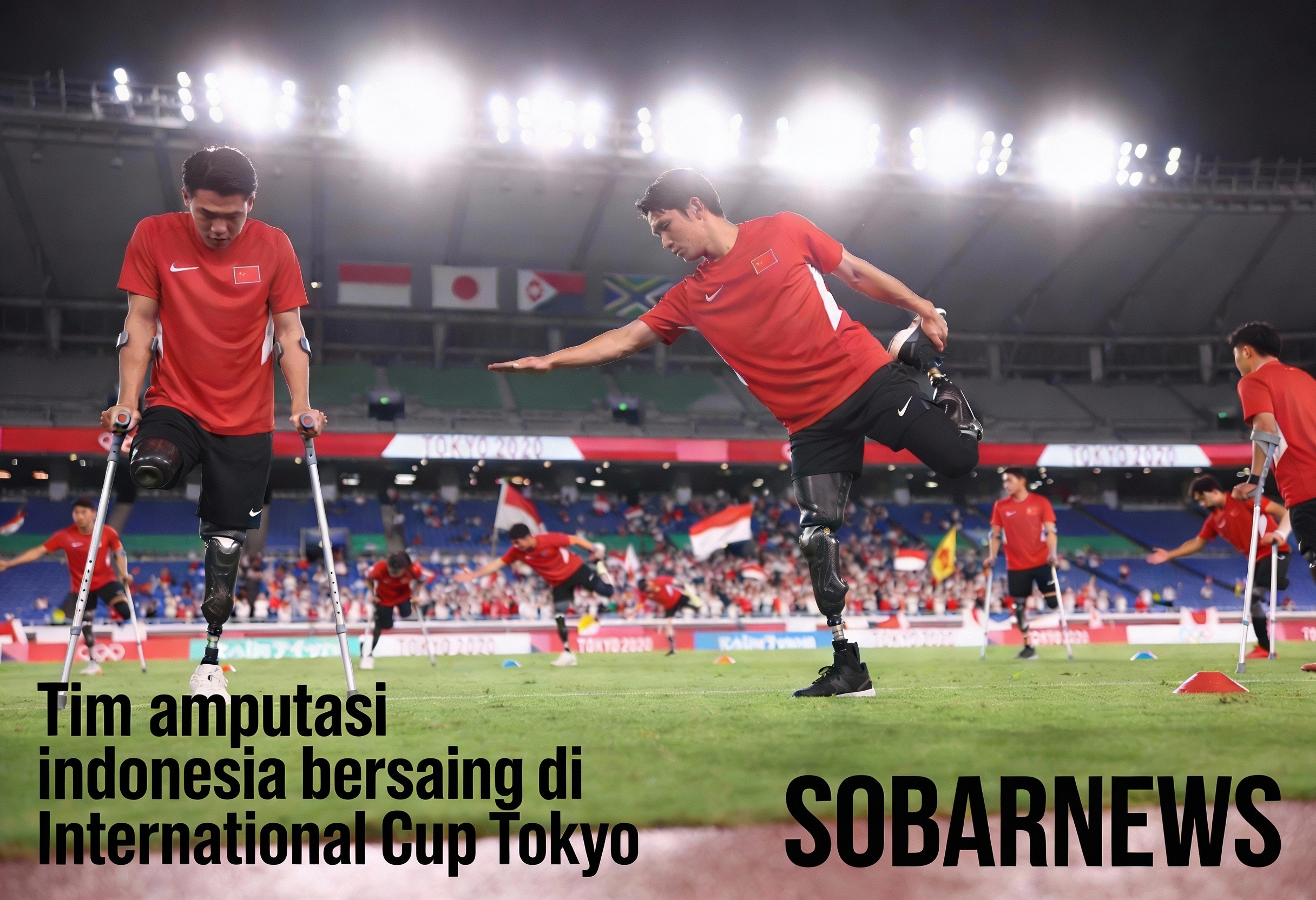 Timnas Amputasi Indonesia Bersaing di International Cup Tokyo