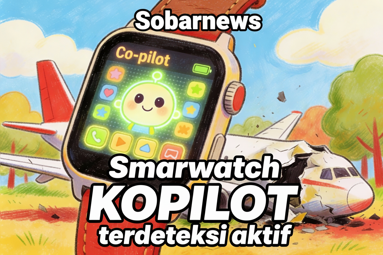 Smartwatch Kopilot Pesawat AR45 Terdeteksi Aktif, Keluarga Gantungkan Harapan