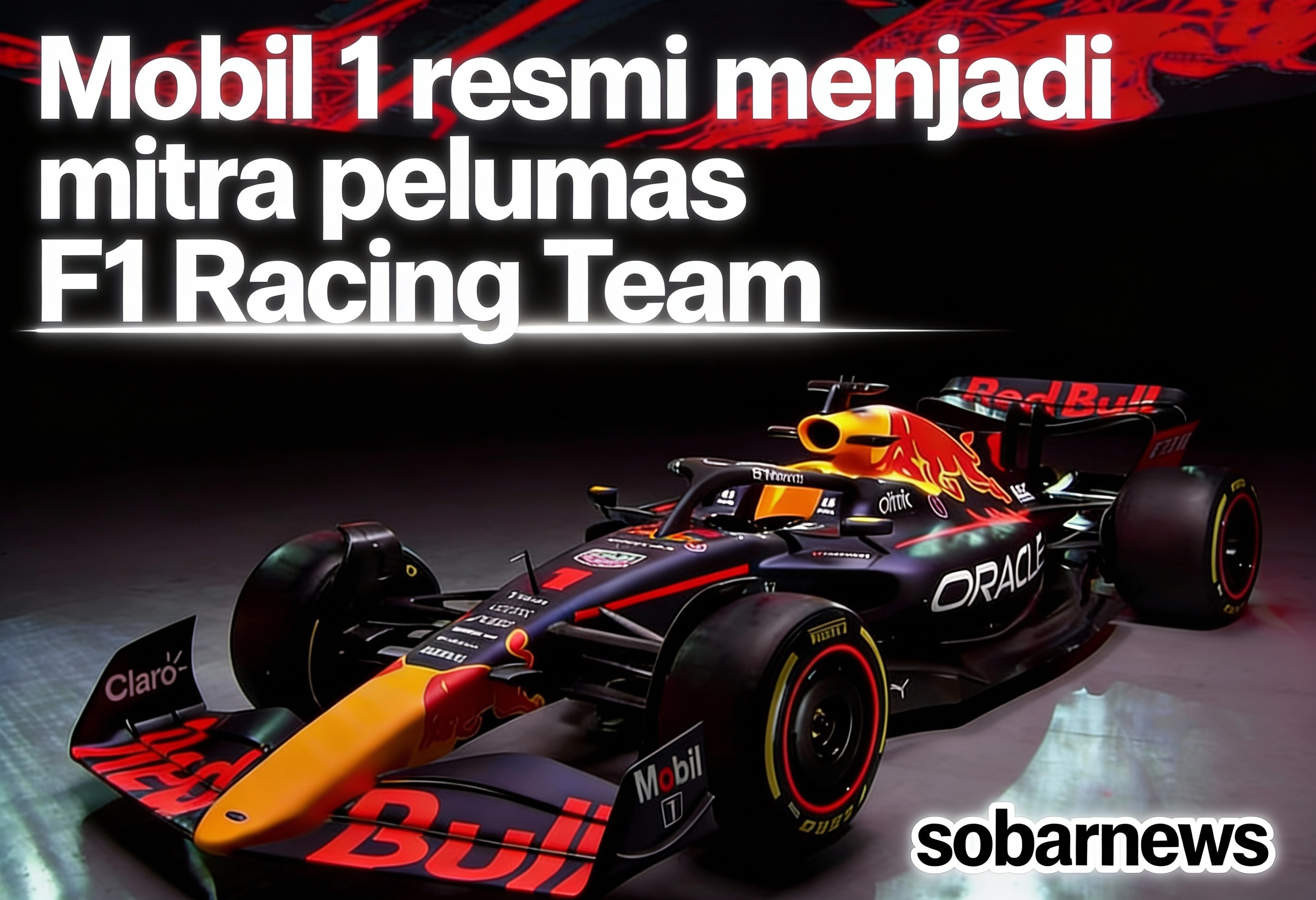 Mobil 1:Mitra Pelumas Resmi Mobil Balap ,Oracle Red Bull Racing