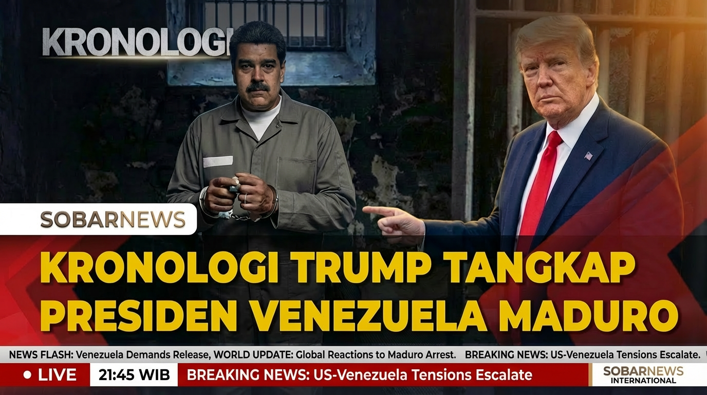 Desas-desus Penangkapan Presiden Venezuela oleh Trump Menghebohkan Dunia Internasional