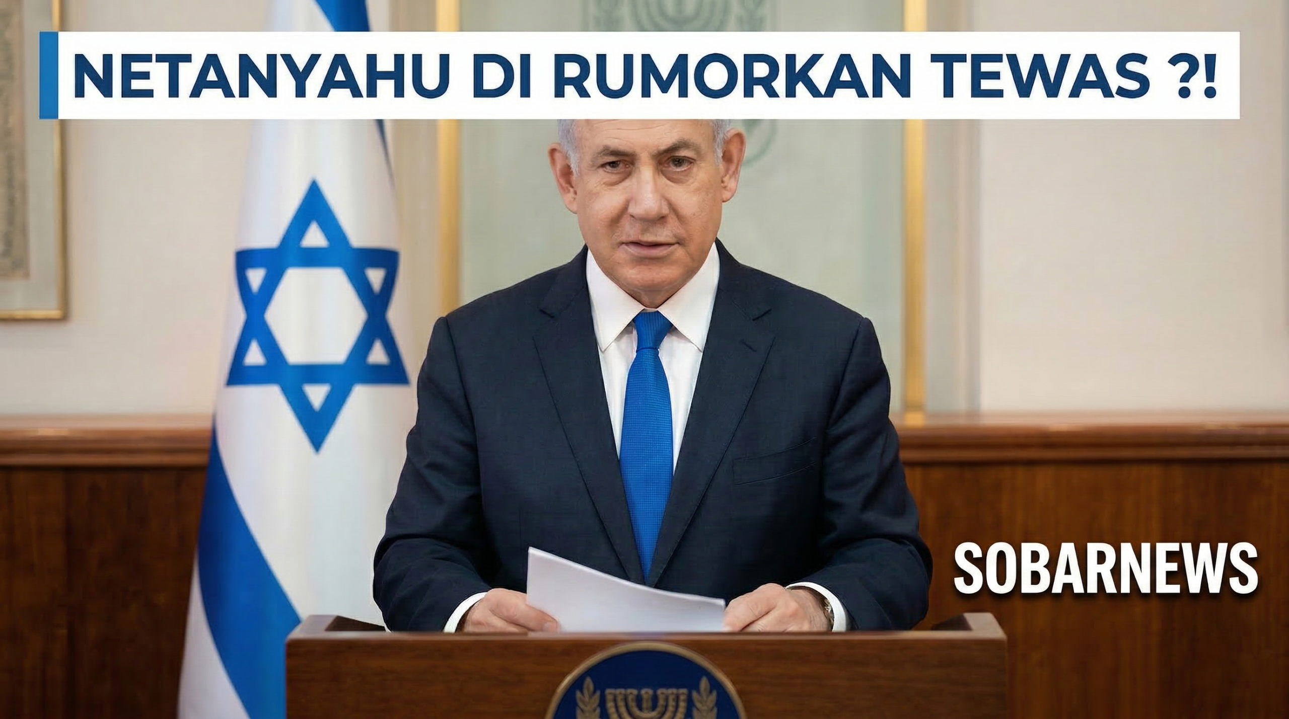 Netanyahu Dirumorkan Tewas , setelah serangan balik iran , Simak lengkap Kronologi Isu yang Menghebohkan Dunia