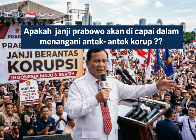 Kontroversi Janji Pemberantasan Korupsi: Kritik Publik terhadap Kepemimpinan Prabowo Subianto
