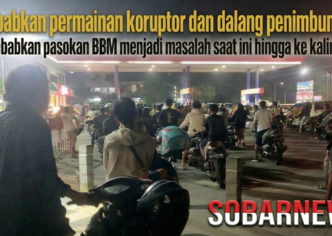 Antrean Panjang BBM Diduga Akibat Ulah Penimbun, Dampaknya Meluas hingga Kalimantan