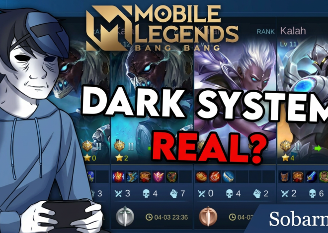 Tutor Deck! Cara menggondong atau carry Dark System di Mobile Legends: Tetap Menang Meski Tim Beban