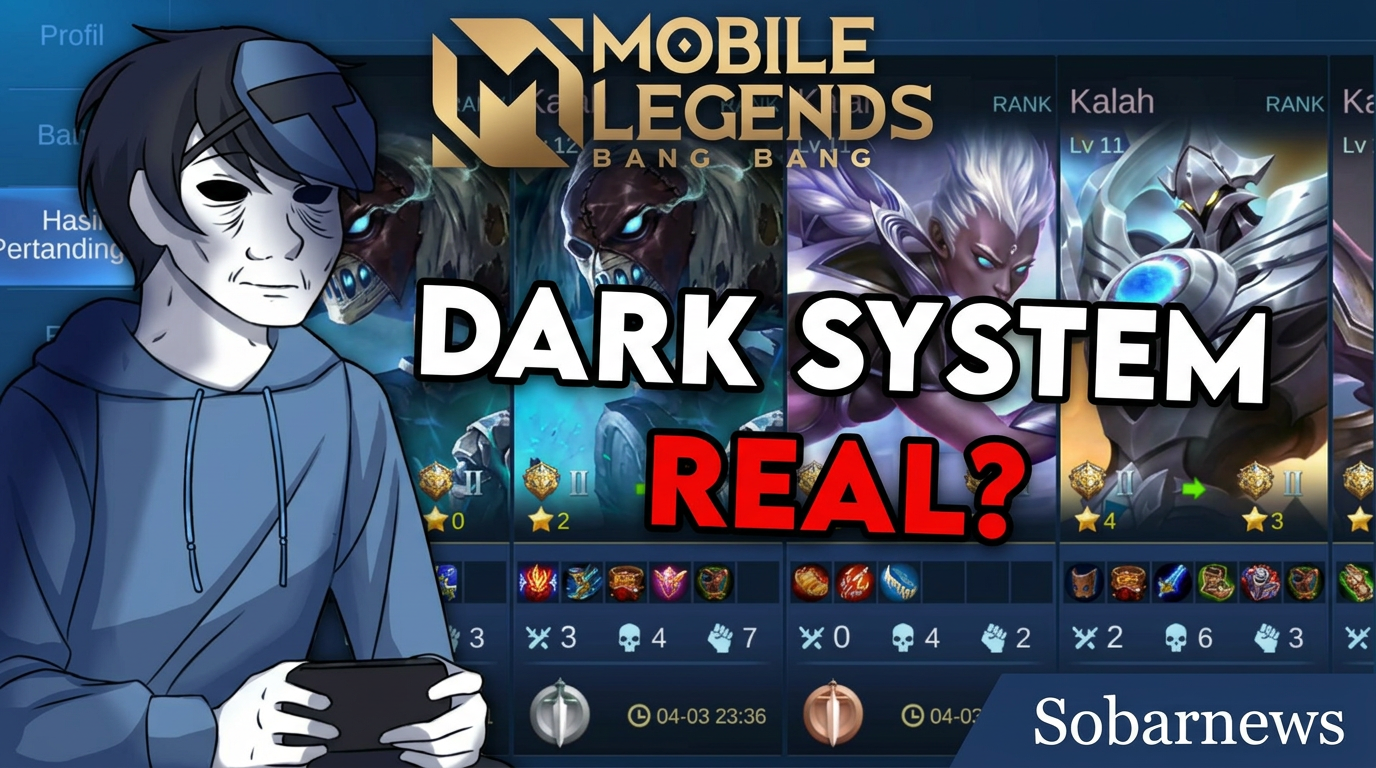 Tutor Deck! Cara menggondong atau carry Dark System di Mobile Legends: Tetap Menang Meski Tim Beban