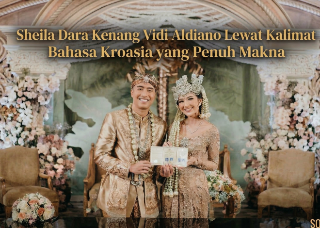 Sheila Dara Kenang Vidi Aldiano Lewat Kalimat Bahasa Kroasia yang Penuh Makna