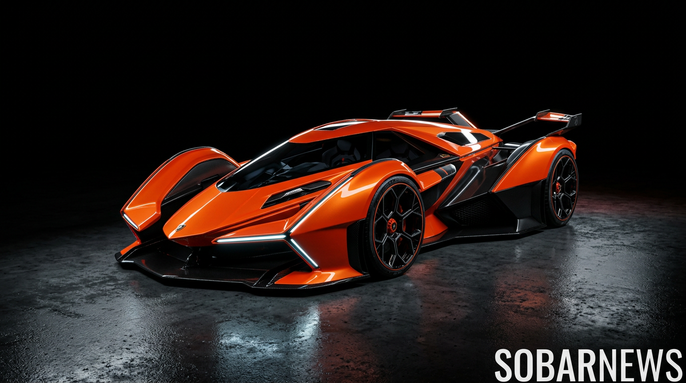 Lamborghini V12 Vision GT: Hypercar Futuristik dengan Desain Revolusioner