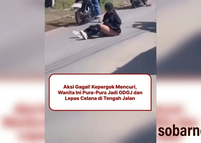 Kepergok Mencuri, Pelaku Pura-Pura Jadi ODGJ di Tengah Jalan: Kronologi dan Fakta