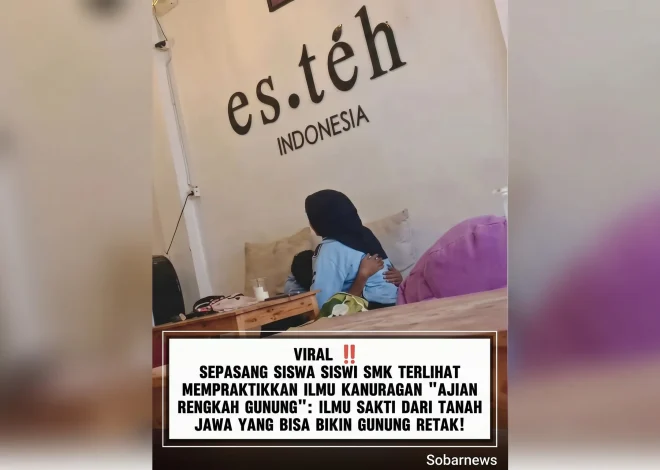 Miris !!! Aksi mesum Dua Pelajar di Gerai Minuman Es Teh Indonesia Viral