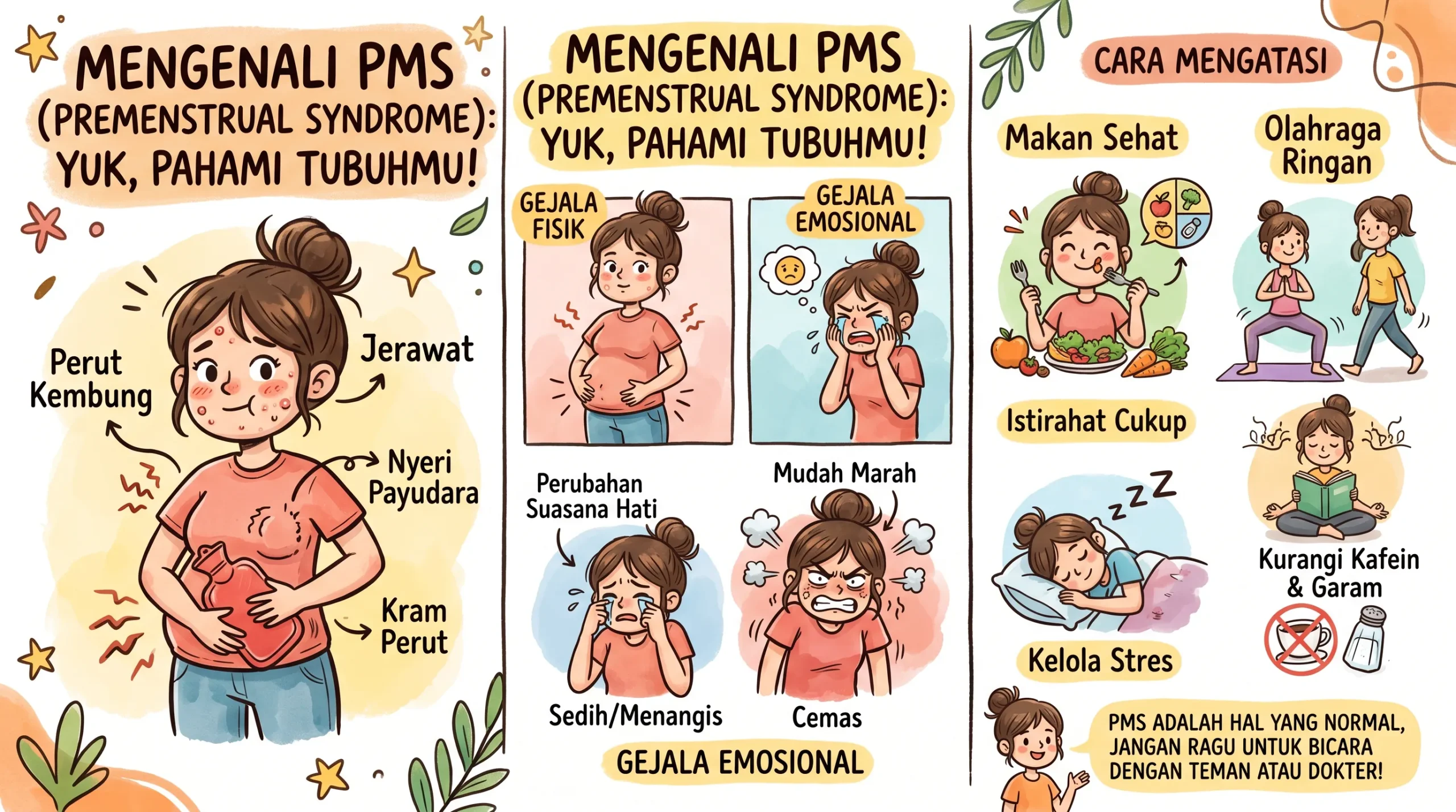 Memahami PMS atau Premenstrual Syndrome dan Cara Mengatasinya dengan Tepat