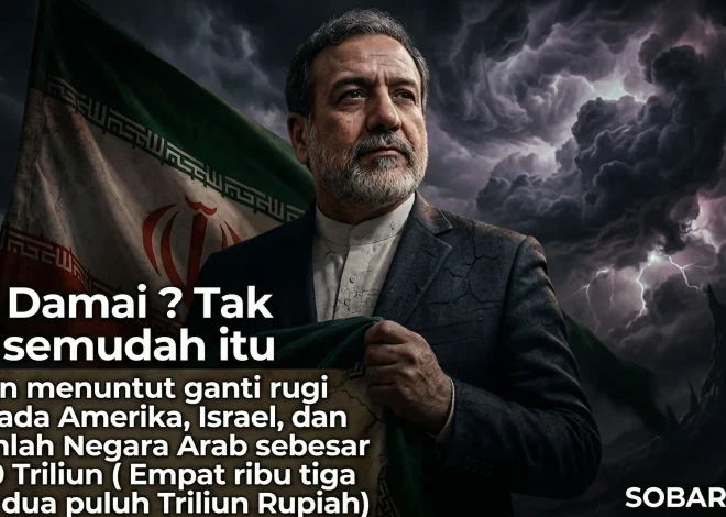 Iran Tuntut Amerika Serikat Ganti Rugi Triliunan Rupiah sebagai Syarat Hentikan Perang